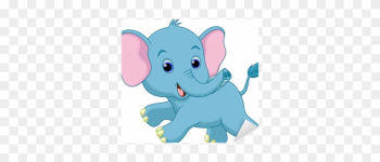 Baby Elephant Running Cartoon Baby Elephant Running Cartoon