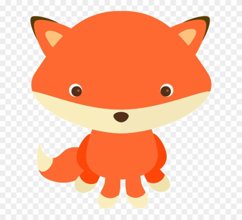 Baby Fox Transparent Image - Woodland Creatures Png Clipart ...