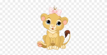 Baby Girl Lion - Baby Cartoon Lions Baby Girl Lion - Baby Cartoon Lions