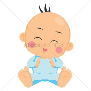 Baby hands together with closed eyes Baby hands together with closed eyes