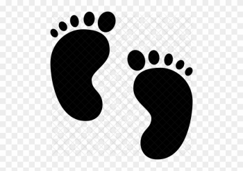 Baby Icon - Baby Footprint Clip Art