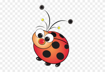 Baby Ladybug Clipart - Cartoon Cute Lady Bug