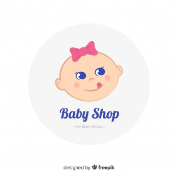 Baby logo template Baby logo template