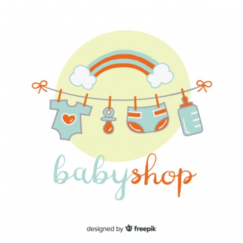 Baby logo template Baby logo template