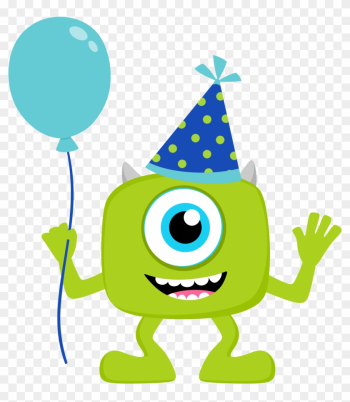 Baby Monsters Party Clipart - Monsters Inc Happy Birthday