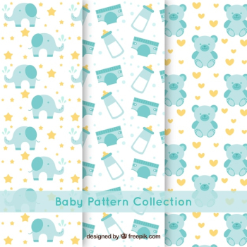 Baby patterns collection Baby patterns collection