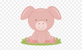 Baby Pig Svg Cutting File For Scrapbooking Free Svg - Baby Pig Illustration Png