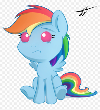 Baby Rainbow Dash By K - Rainbow Dash As A Baby Baby Rainbow Dash By K - Rainbow Dash As A Baby