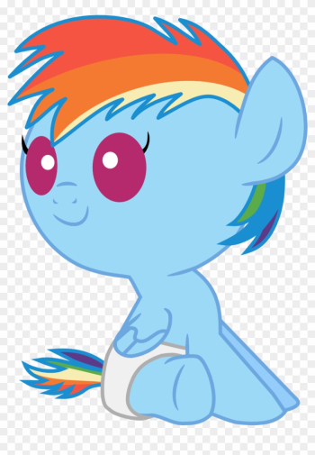 Baby Rainbow Dash Sitting By Mighty355 Baby Rainbow - Mlp Baby Rainbow Dash Baby Rainbow Dash Sitting By Mighty355 Baby Rainbow - Mlp Baby Rainbow Dash