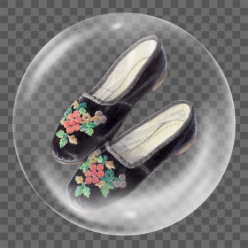 Baby shoes png sticker, bubble | Free PNG - rawpixel