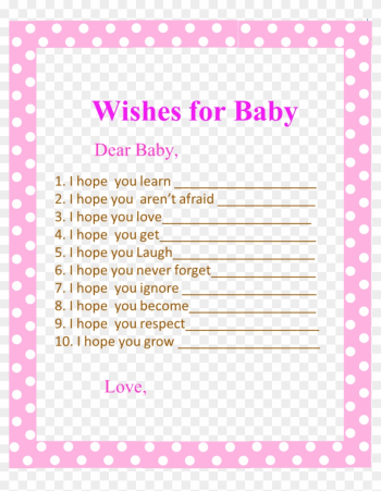 Baby Shower Cards Free Beautiful 5 Best Images Of Printable - Baby Shower Wishes Printable
