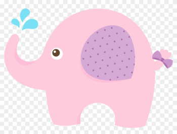 Baby Shower Elephant Infant Clip Art - Pink Baby Elephant Clipart Baby Shower Elephant Infant Clip Art - Pink Baby Elephant Clipart