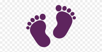 Baby Shower Icons Stock Vector - Baby Footprints Baby Shower Icons Stock Vector - Baby Footprints