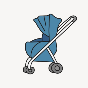 Baby stroller clipart, pram illustration | Free PSD Illustration - rawpixel Baby stroller clipart, pram illustration | Free PSD Illustration - rawpixel