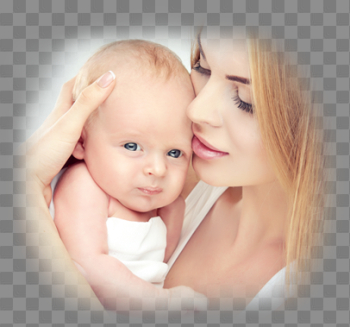 Baby With Mother Transparent Image