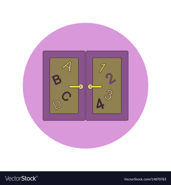 Back to school and education flat design vector image Back to school and education flat design vector image