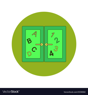 Back to school and education flat design vector image Back to school and education flat design vector image