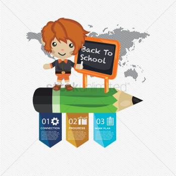 Back to school infographic Back to school infographic
