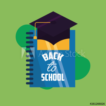 Back to school vector design Back to school vector design