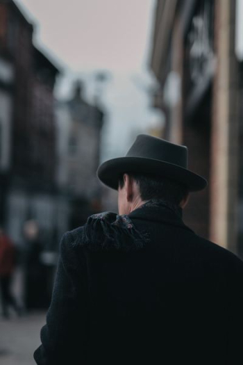 back view of man selective photo back view of man selective photo
