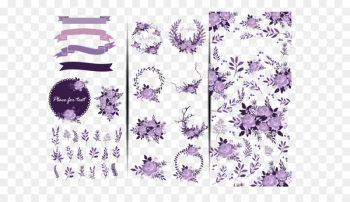 Background flower decoration Background flower decoration