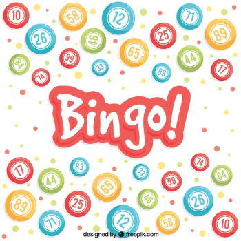 Background of colorful bingo balls Background of colorful bingo balls