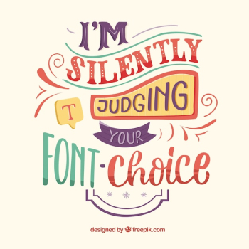 Background of graphic design quote with inspirational message