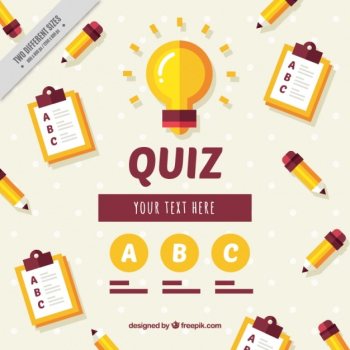 Background of test elements in flat design Background of test elements in flat design