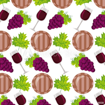 background wine cup barrel grapes decoration background wine cup barrel grapes decoration