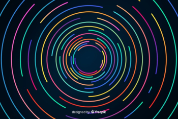 Background with geometric shapes and neon style Free Vector Background with geometric shapes and neon style Free Vector