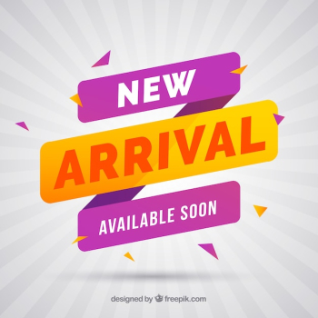 Background with new arrival concept Background with new arrival concept