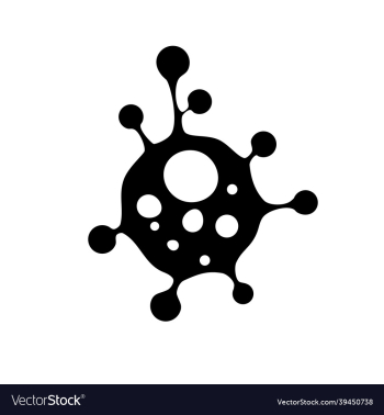bacteria microbes and viruses icons bacteria microbes and viruses icons