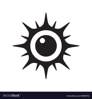 bacteria microbes and viruses icons bacteria microbes and viruses icons