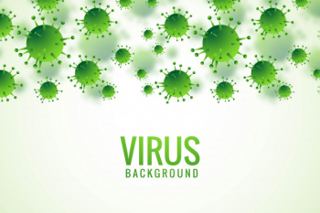 Bacteria or virus infection flu background Free Vector Bacteria or virus infection flu background Free Vector