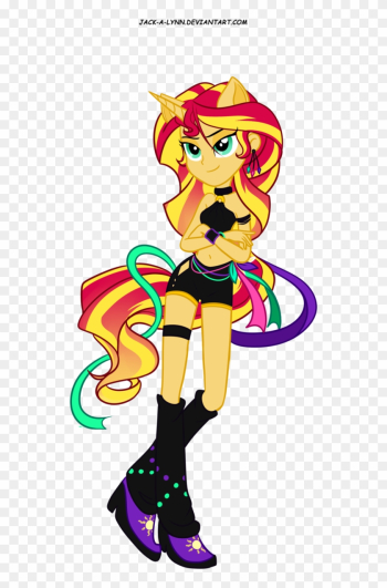 Bad Girl Sunset By Jacky-bunny - Sunset Shimmer Bad Girl