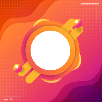 Badge on orange background | Free stock vector - 843283 Badge on orange background | Free stock vector - 843283