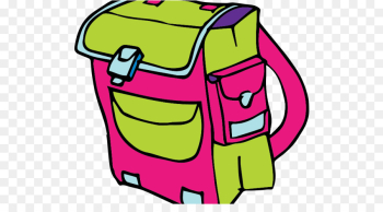 Bag, Backpack, School, Pink, Line Art PNG Bag, Backpack, School, Pink, Line Art PNG
