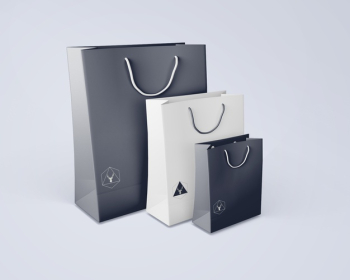 Bag mockup for merchandising Free Psd