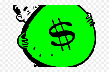 Bag Of Money Clipart - Money Bag