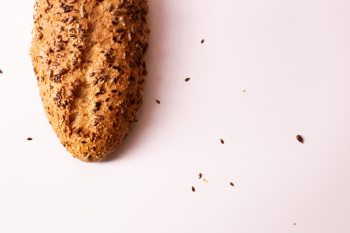 Baked Bread With Sesame Seeds Baked Bread With Sesame Seeds