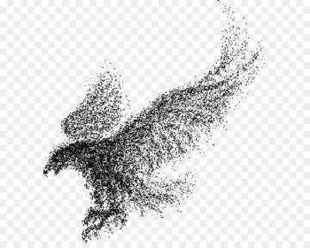 Bald Eagle Bird - Eagle wings vector particles Bald Eagle Bird - Eagle wings vector particles