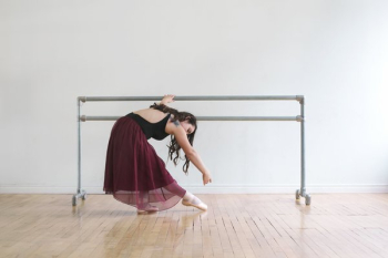Ballet Dancer At Barre Ballet Dancer At Barre