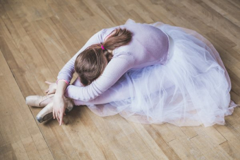 Ballet Dancer Forward Stretch Ballet Dancer Forward Stretch