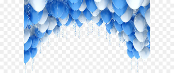 Balloon Blue Stock photography Stock illustration - Balloon arches 