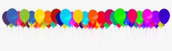 Balloon Border Png Images Pictures - Balloons Border Transparent ...