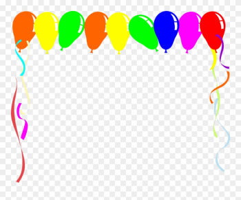 Balloon Border Template Free Balloons Border Free Download Clipart ...