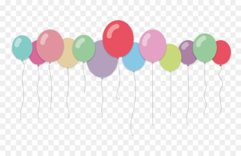 Balloon Cartoon Designer Clip art - Colored cartoon balloons decorative pattern 