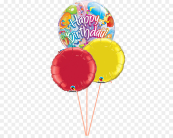 Balloon double Bubbel ball transparent about 55cm Qualatex Birthday Foil Balloon 1 Brilliant Stars Bubble Balloon - Happy Birthday Balloon Surprise 