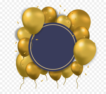 Balloon Gold Computer file - Vector golden Balloon Balloon Gold Computer file - Vector golden Balloon