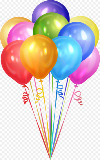 Balloon Watercolor painting Picture frame Birthday - Colorful balloon 